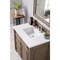 James Martin Vanities Bristol 36in Single Vanity, Whitewashed Walnut w/ 3 CM White Zeus Quartz Top 157-V36-WW-3WZ - alternate 3